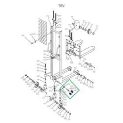 Тормозной механизм в сборе для TRV