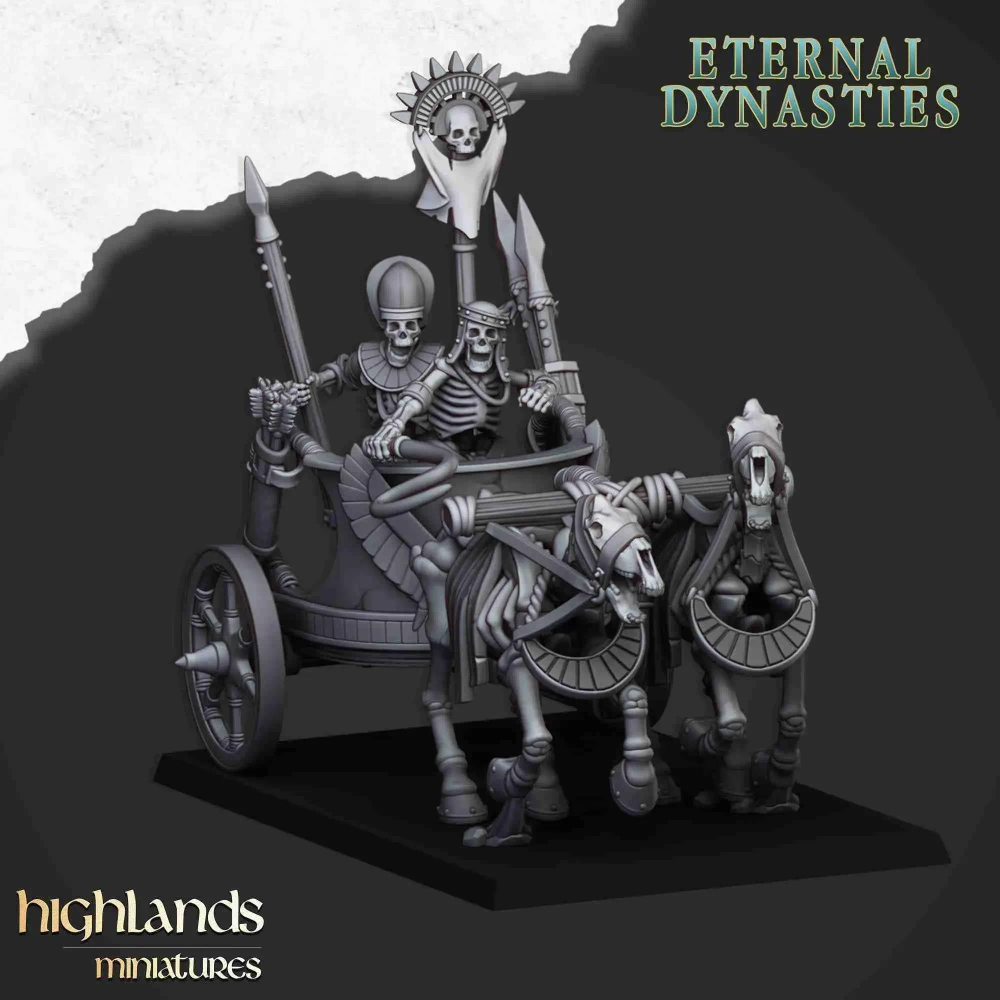 Tomb Kings Royal Chariot 2