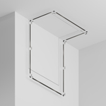 Шинопровод встраиваемый под ГКЛ 12,5мм Maytoni Exility X TRX239-422.12B 2м