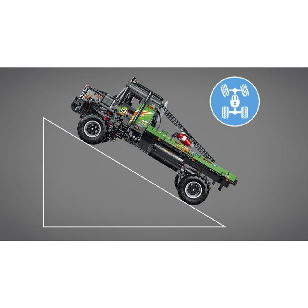 LEGO Technic - Грузовик Mercedes-Benz Zetros 4WD 42129