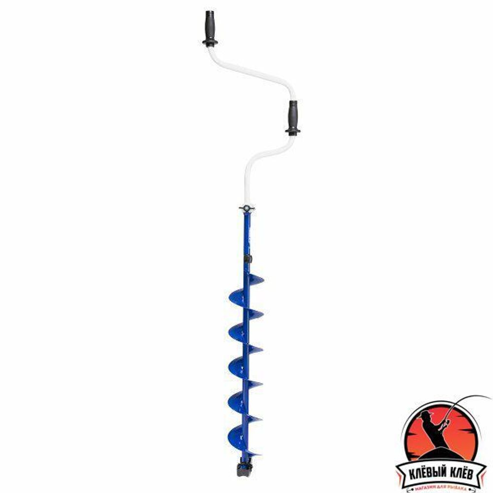 Ледобур 130 Long левое вращение, длина шнека 70см  Helios