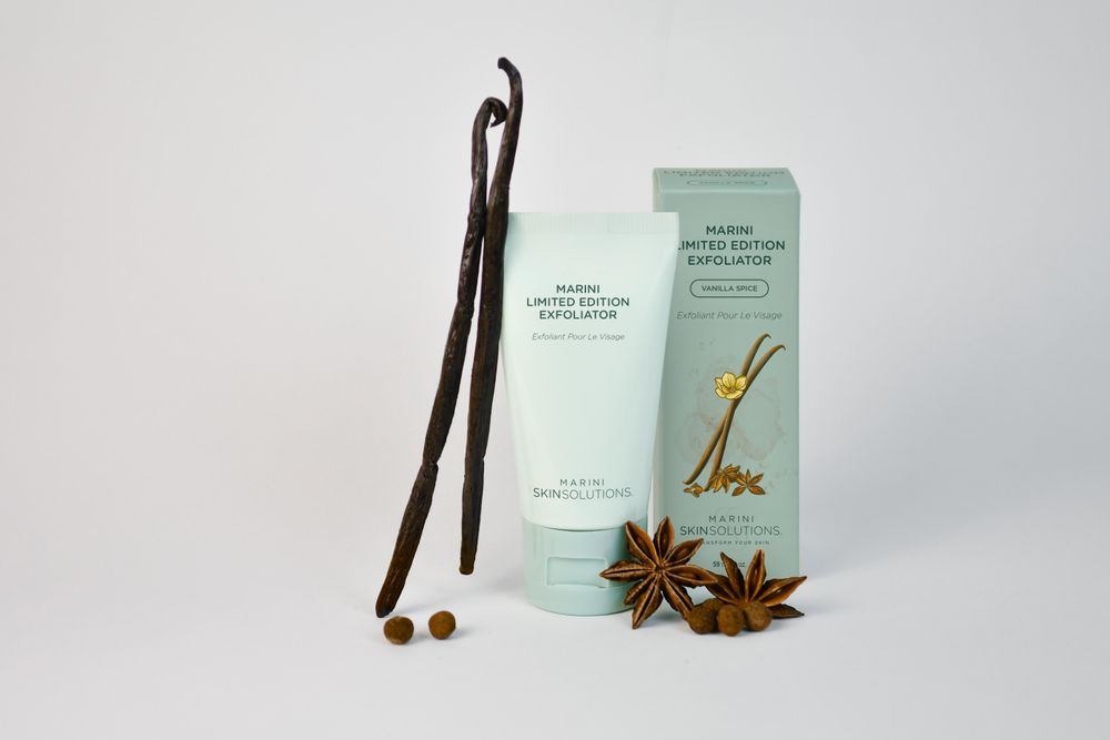 JAN MARINI Marini Limited Edition Exfoliator Vanilla Spice Полиш-крем тройного действия для мгновенного обновления и сияния кожи 48 г