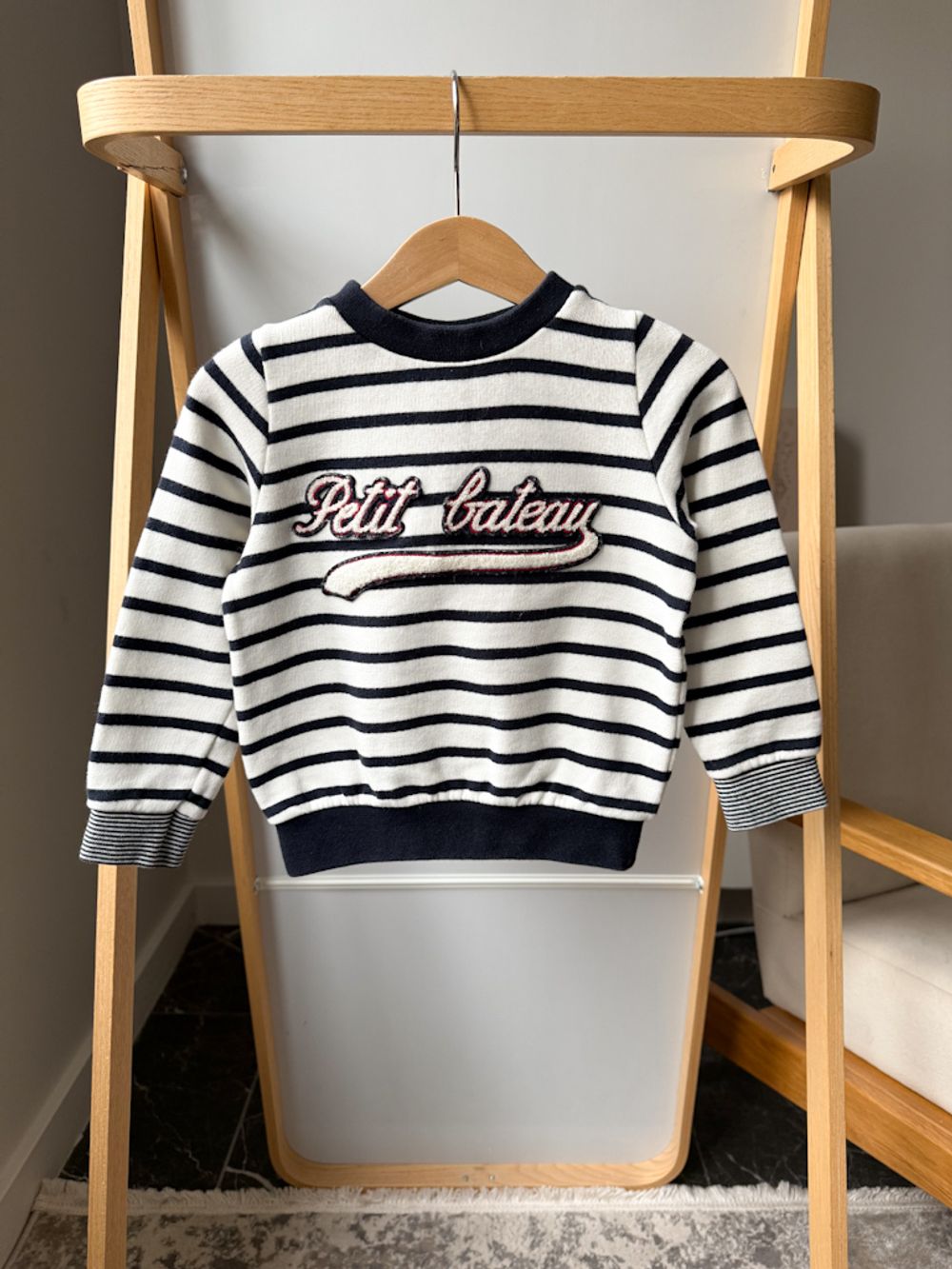 Хлопковый свитшот Petit Bateau, 98