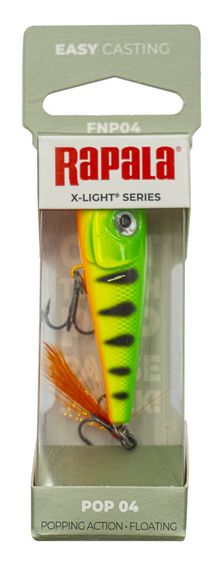 Воблер RAPALA X-Light Pop 04 /FT