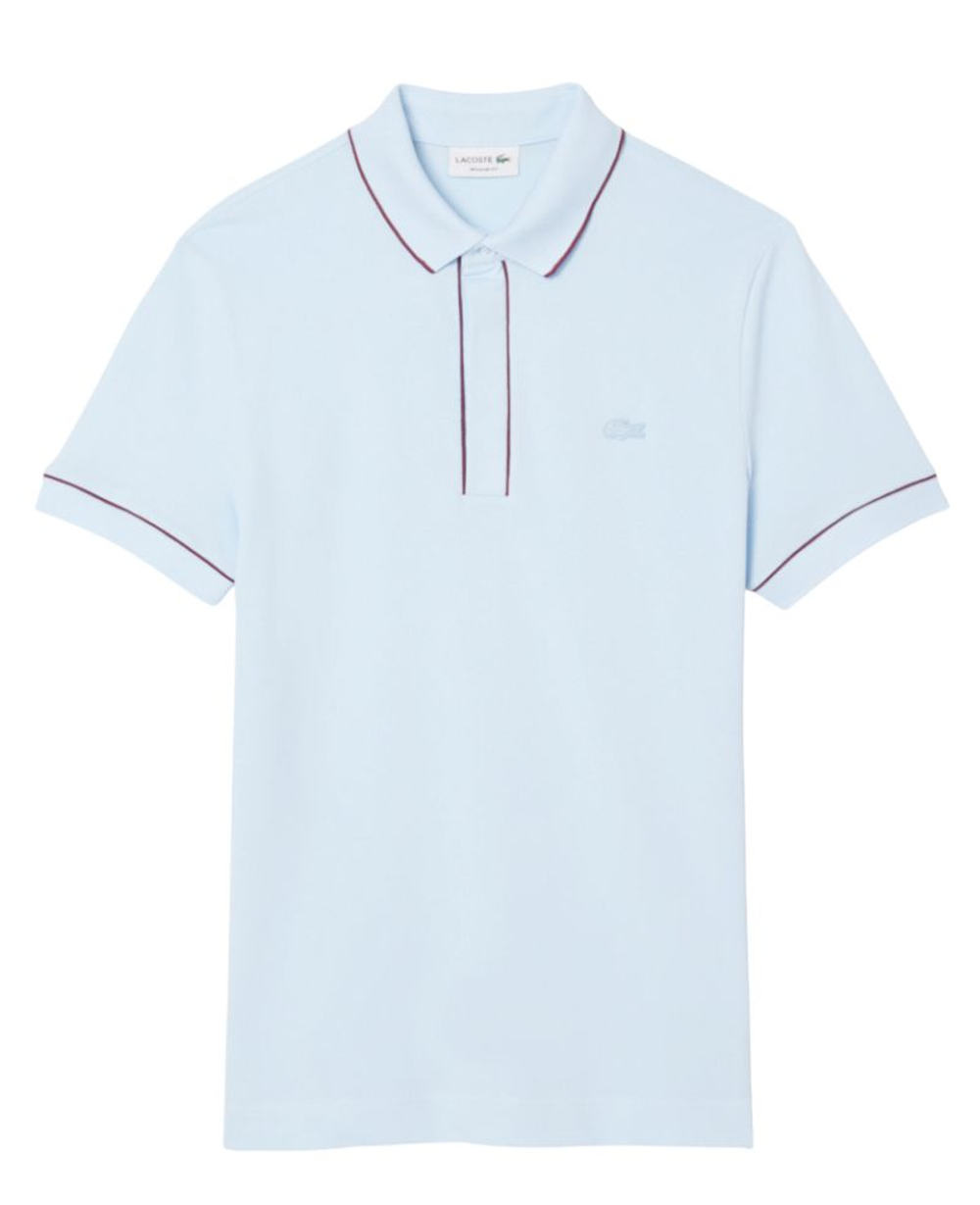 Теннисное поло Lacoste Paris Stretch Piqu_ Regular Fit