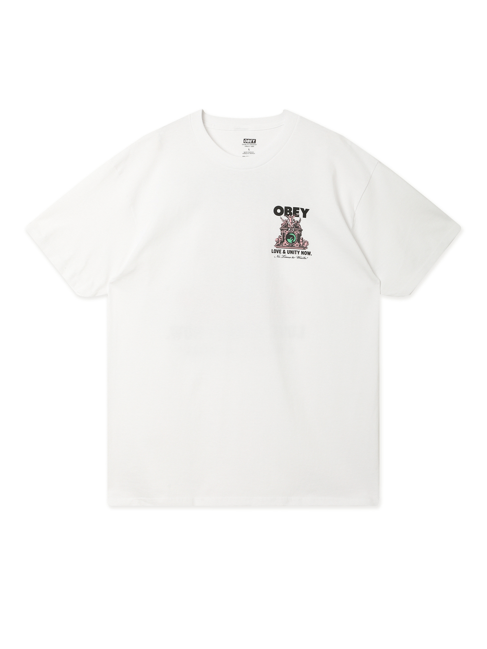 Мужская Футболка Obey Love & Unity Now
