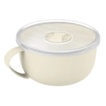 Контейнер-кружка для бульона с клапаном 0,5л (бежевый)