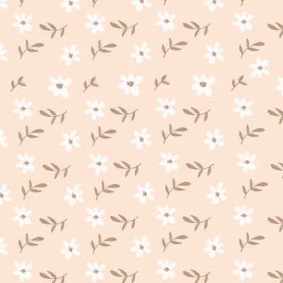 простой цветочный узор