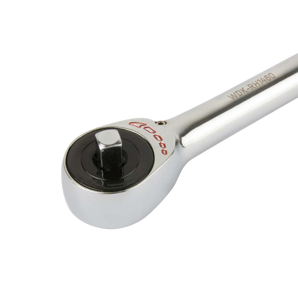 WDK-RH1460 Ротационная трещотка со сквозным приводом, 60 зубьев, приводной квадрат 1/4"