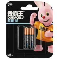 Батарейки Duracell ААА алкалиновые 1,5v 2 шт. LR03-2BL Ultra power (CN)