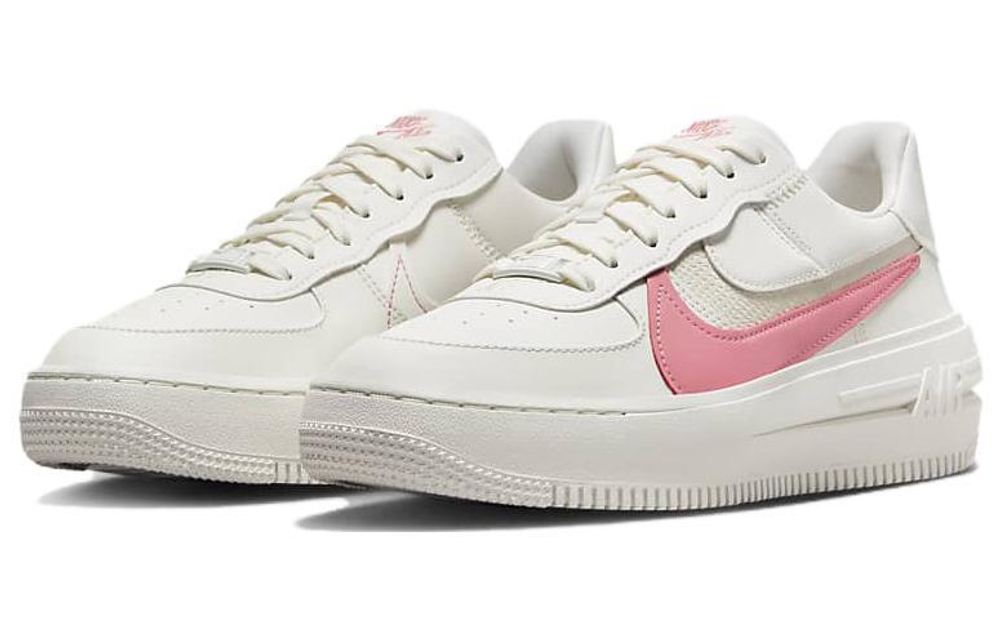 Кроссовки Nike Air Force 1 Low Plt.Af.Orm "White Sea Coral" (Женская размерная сетка)