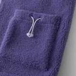 Куртка Ymkashix Furry Big Logo HTF белая/фиолетовая