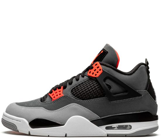 Кроссовки Nike Air Jordan 4 "Infrared" с мехом