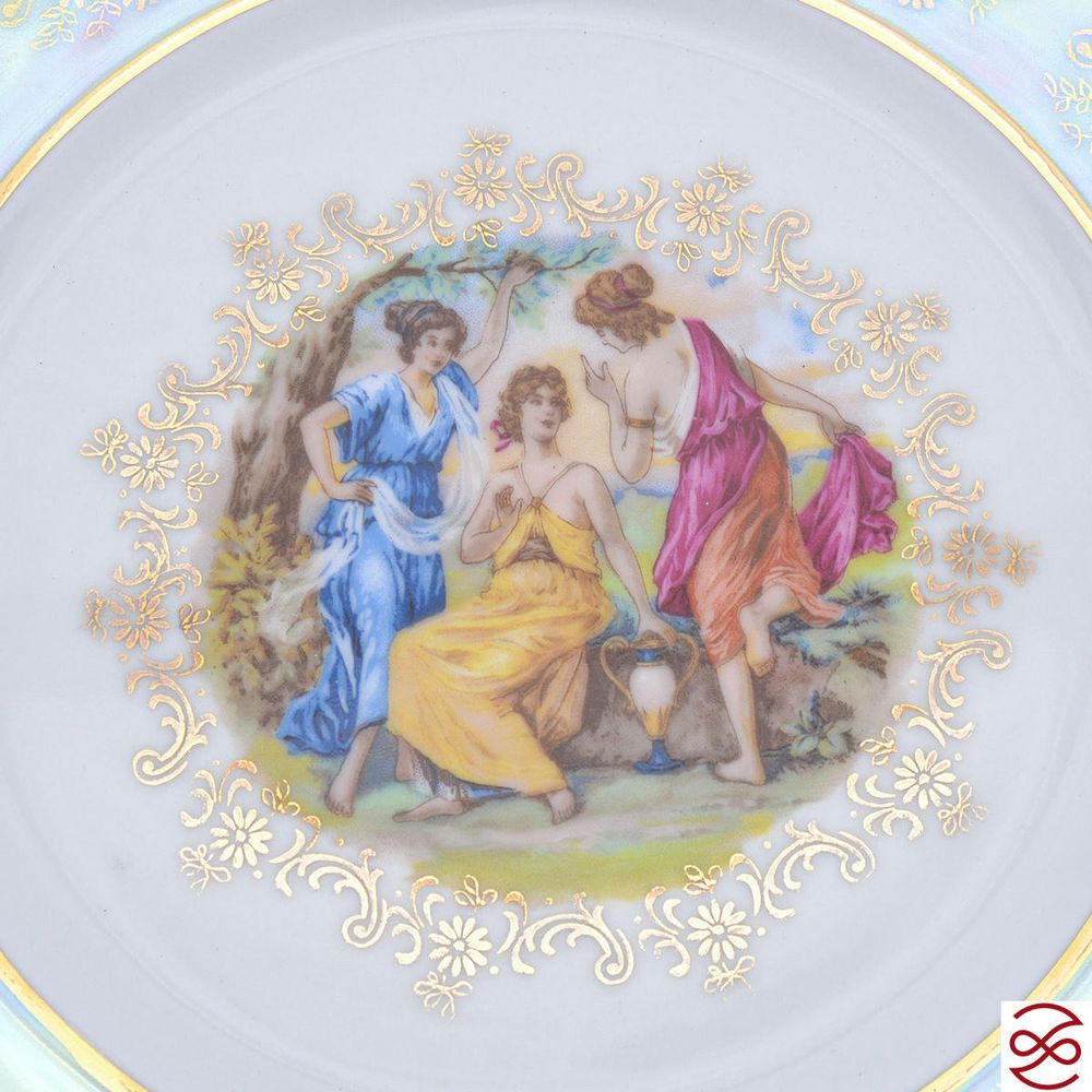 Набор тарелок Repast Мадонна перламутр Мария-тереза 21 см (6 шт)