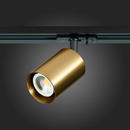 ST302.206.01 Св-к трек. Золотистый GU10 1*50W  IP20 L100xW70xH172 220V Без ламп BASE