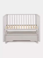 Кровать детская 120*60 RANT "BERGEN PLUS" (арт.800) универ маят/ящ Crystal Beige