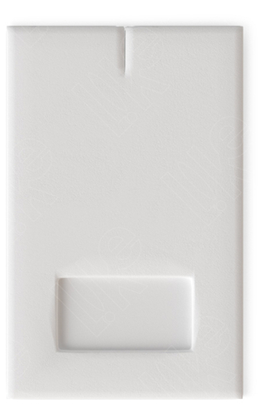 Вкладыш 13/наклонный/для подвески/окошко для бирки/прорезь для нитки