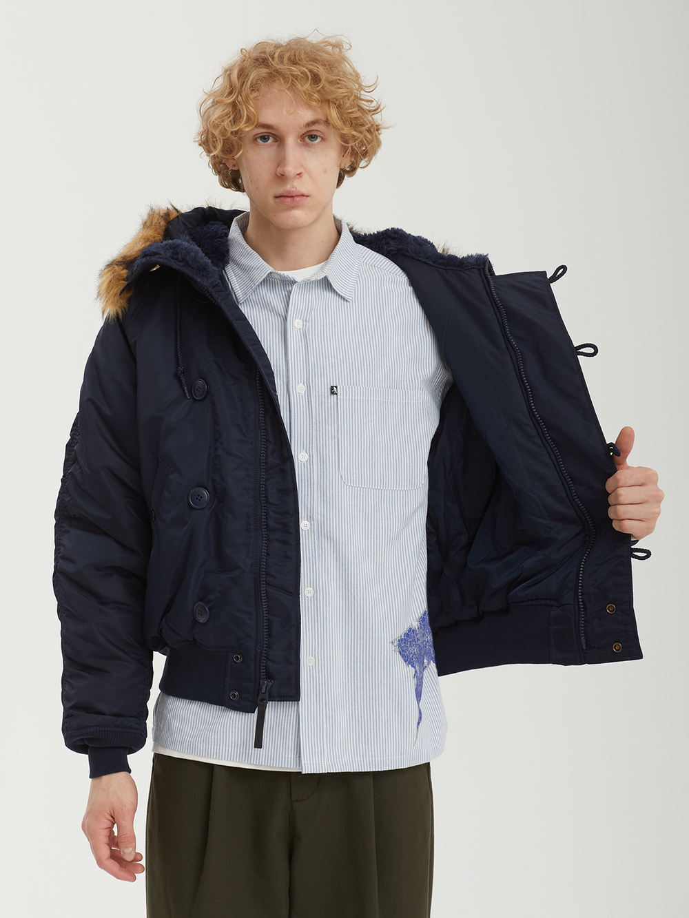 Мужская Куртка Alpha N-2b