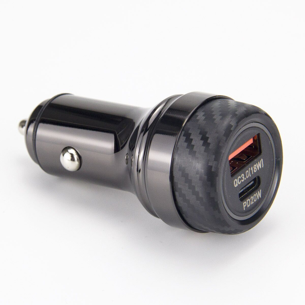 Автомобильное З/У USBQC3.0+PD20W Mivo MU-338Q