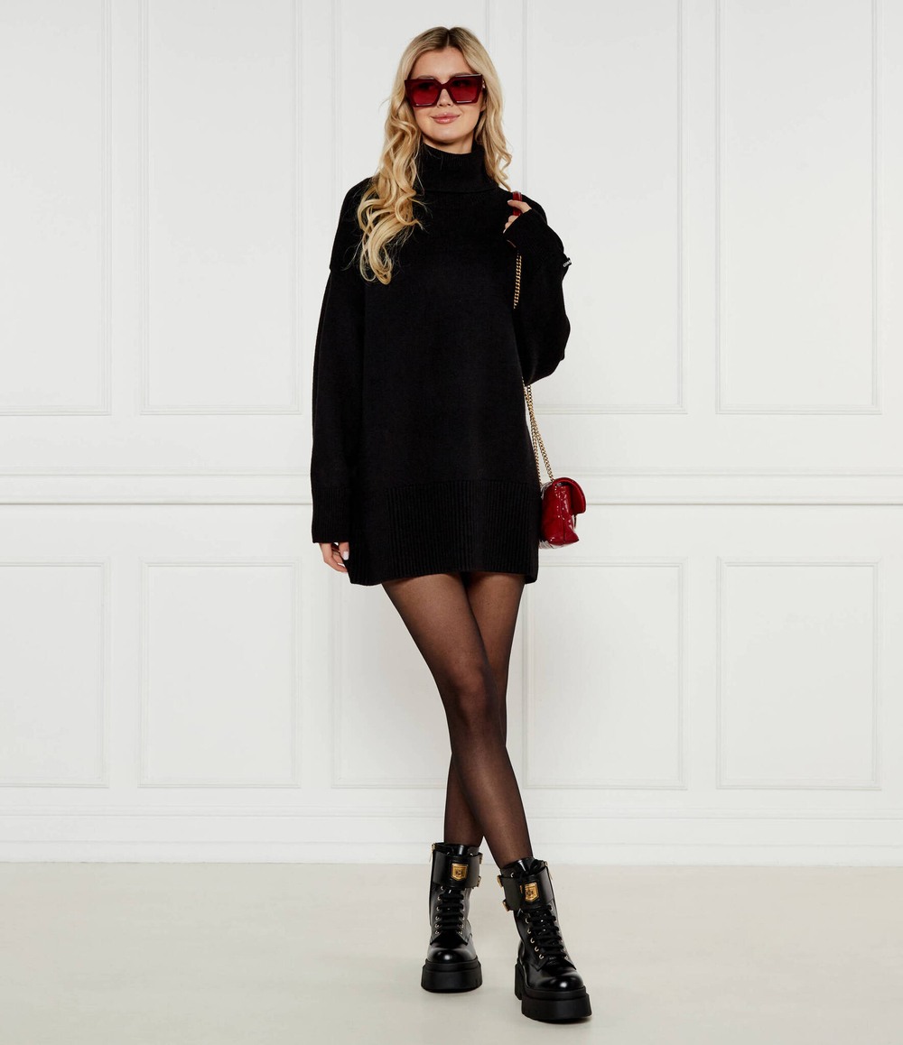 Хлопковое платье Pinko - черный(104312 A26I)