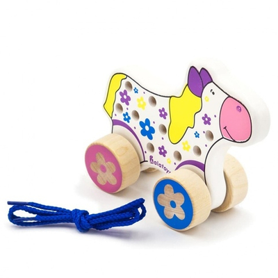 Шнуровка-каталка "Лошадь" ШЛШ01