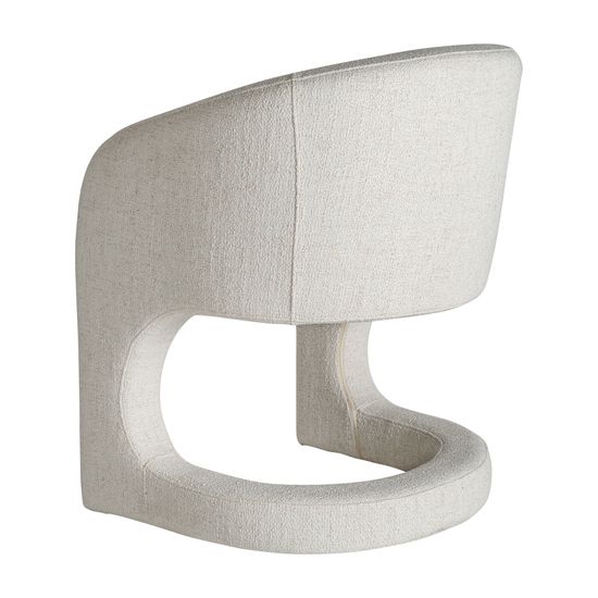 Кресло Bilais кремового цвета