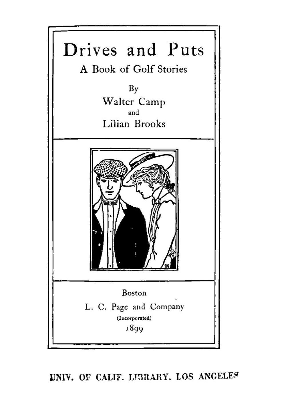 Drives and Puts a Book of Golf Stories | Walter Camp