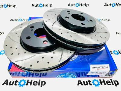 Диск тормозной перфорированный Avantech BR5015FL передний левый 296mm
