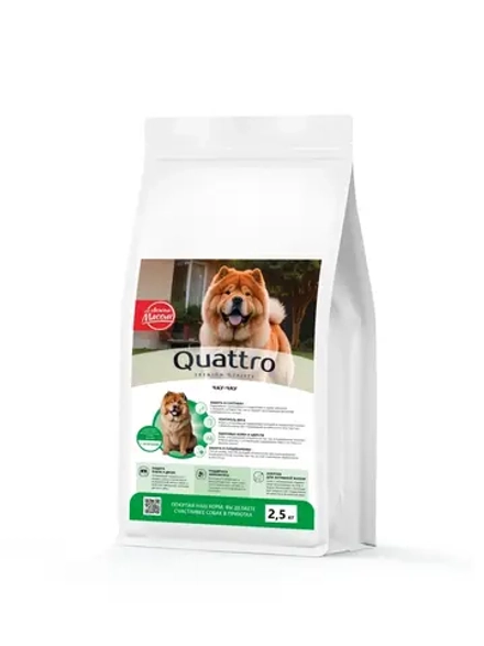 Корм собак породы Чау-чау, ягненок, 2,5кг