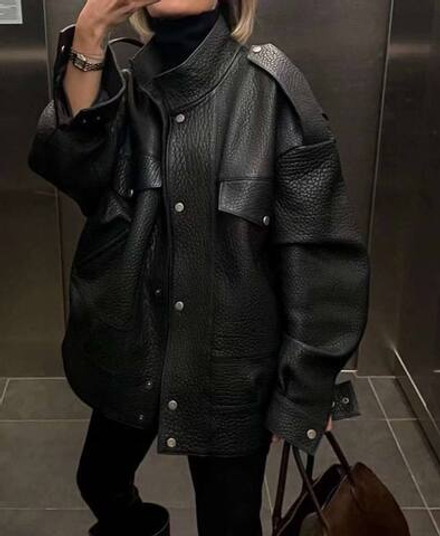 Кожаная куртка Jil Sander