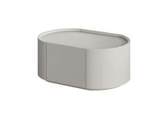 Тумба прикроватная Lagom 1 ящик ширина 60 см (серо-бежевый)