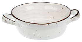 Бульонная чаша с ручками White Fusion 600 мл, h 5 см P.L. Proff Cuisine