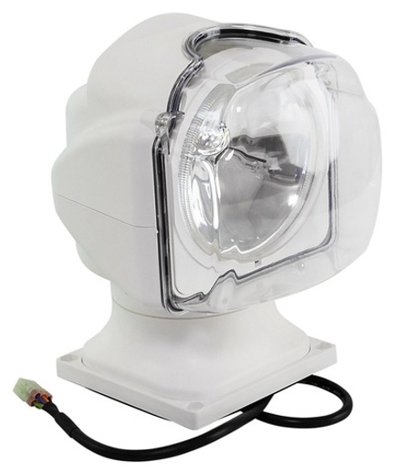 Прожектор с дистанционным управлением, белый корпус, ксенон, джойстик, модель 971