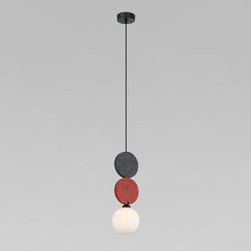 Подвесной светильник с фетровым плафоном 1*G9 a069181 красный 40072/1 Olaf Eurosvet