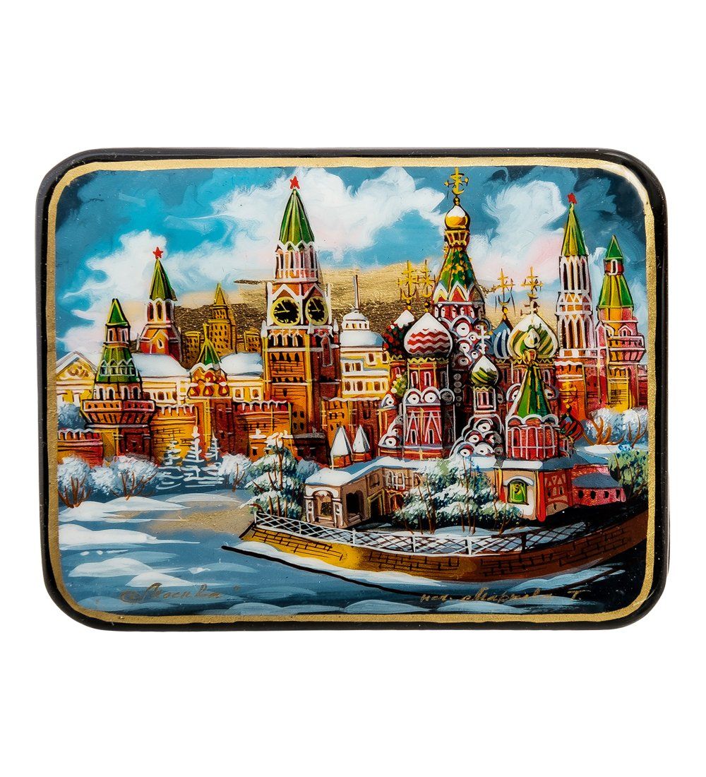ШК-55/ 15-B Шкатулка «Москва» Маркова Т.
