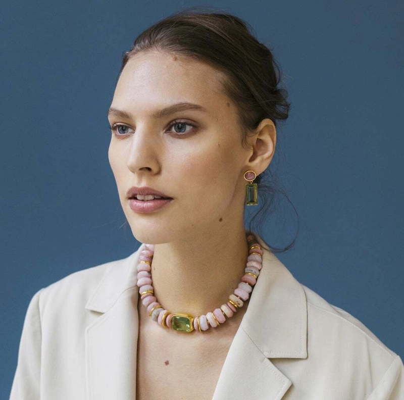 Колье Богиня в Розовом