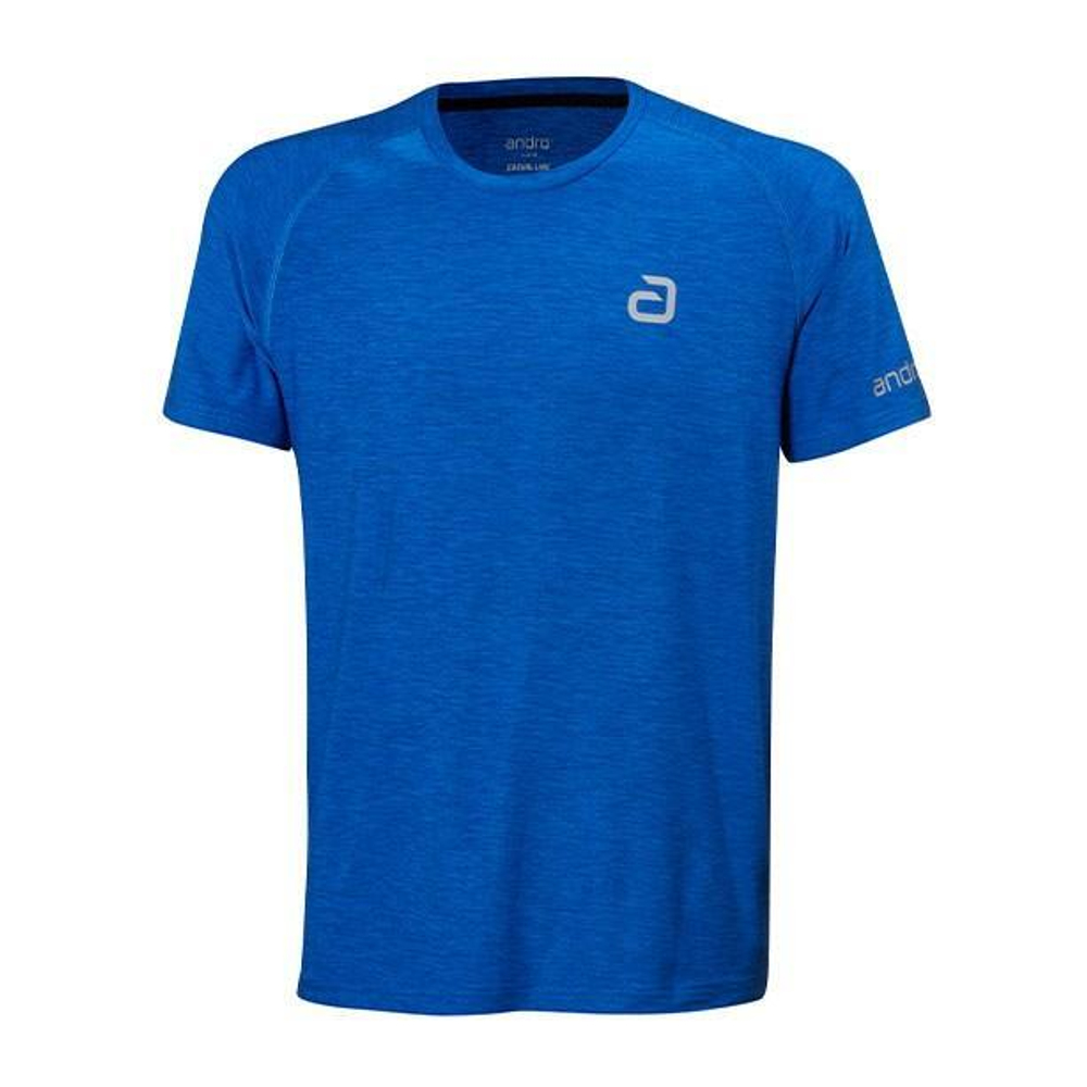 Andro T-Shirt Alpha Melange oceanblue