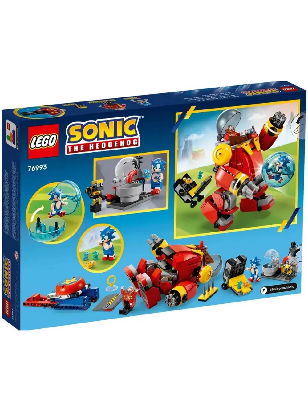 Лего Соник 76993 Соник против робота Sonic