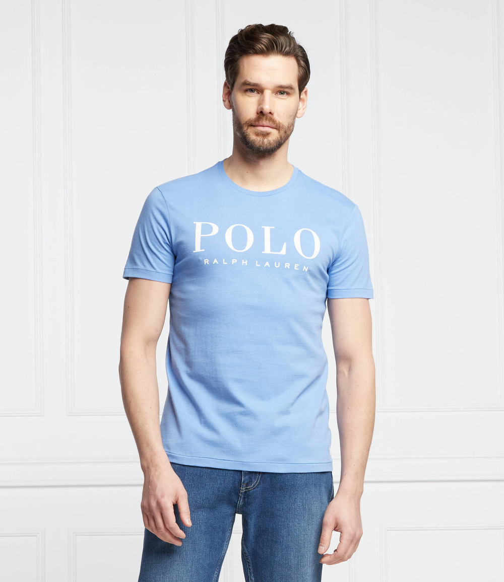футболка POLO RALPH LAUREN - голубой(710860829)
