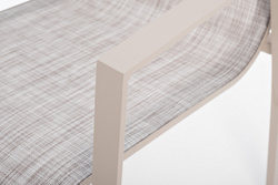 Стул из алюминия GONZO бежевый  Joygarden