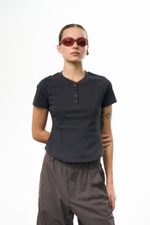 Футболка Blue Monte Henry's Short-Sleeved T-Shirt "Rocky Grey" Women's