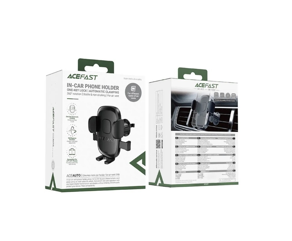 Автомобильный держатель для телефона ACEFAST D56 (черный)