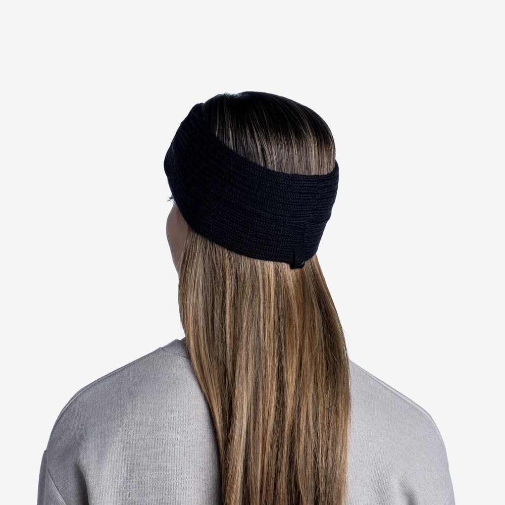 Вязаная повязка на голову Buff Headband Knitted Norval Graphite