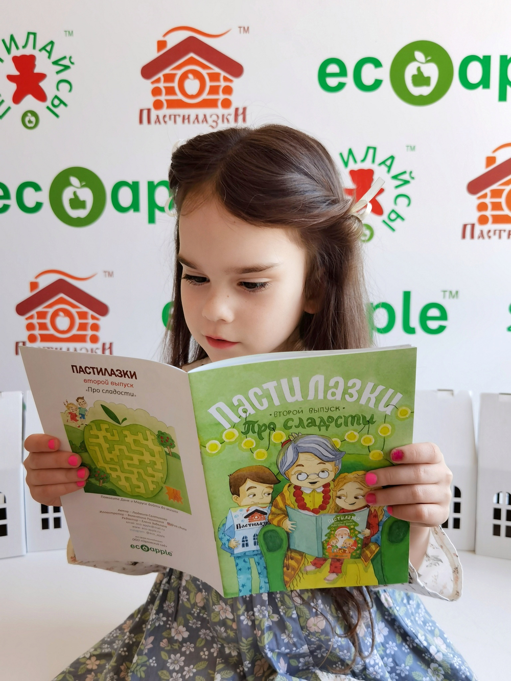 Книга "Пастилазки. Про сладости" от eco-apple.ru