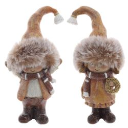 GAEM Фигурка декоративная "Дети", L6 W5 H13 см, 2в.