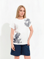 Блуза NBLT004-110V FABRETTI