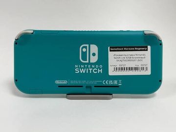 Игровая приставка Nintendo Switch Lite 32GB Бирюзовый SN:XJJ70029555201 (Б/У)