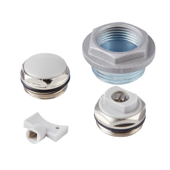 Набор присоединительный Royal Thermo 3/4&#39;&#39; silver — (3)