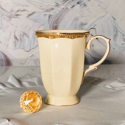 Lenardi 205-943 Кружка 250 мл ИМПЕРИАЛ ЗОЛОТО в под.уп.(х36)Фарфор