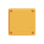 Коробка пластиковая FS с гладкими стенками и клеммниками, IP56, 100х100х50 мм, 5р, 450V, 10A, 6 мм2